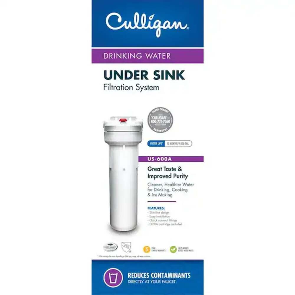 Culligan US-600A Under Sink Drinking Water Filtration System